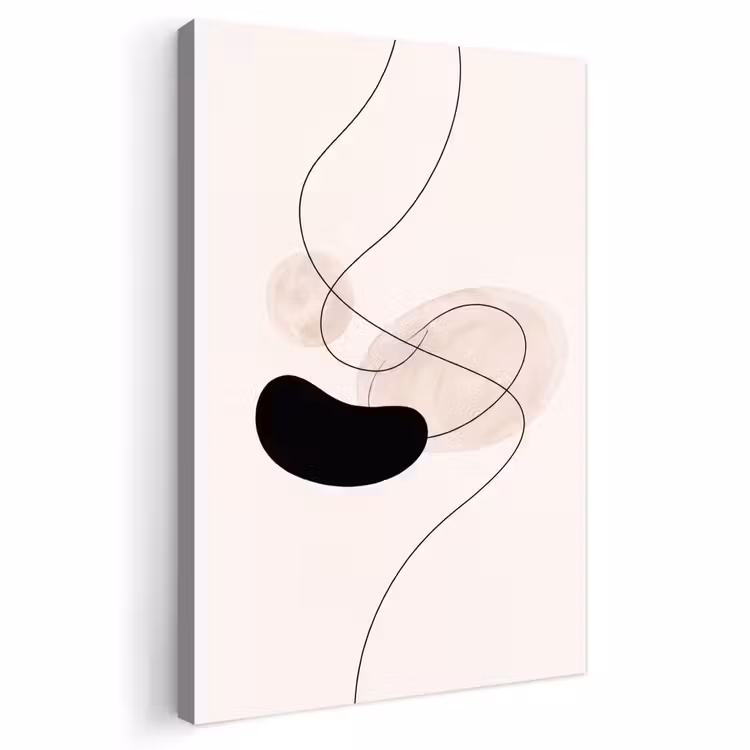 Outdoor Canvas Print - Abstract - Forms - Art - Abstract - Vormen - Kunst Tuinposter op houten frame 2 cm dik klein