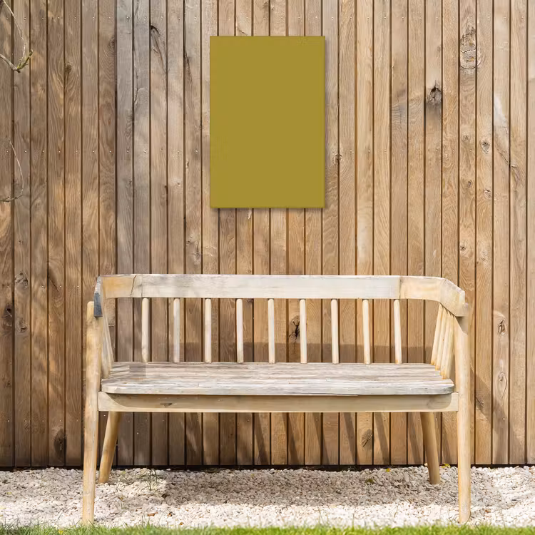 Antique - Moss - Groen Tuinposter op houten frame 2 cm dik klein 841 -sfeer4