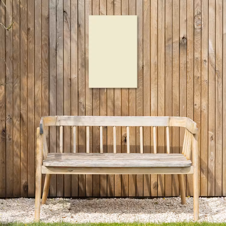 Arctic - Daisy - Nude Tuinposter op houten frame 2 cm dik klein 841 -sfeer4