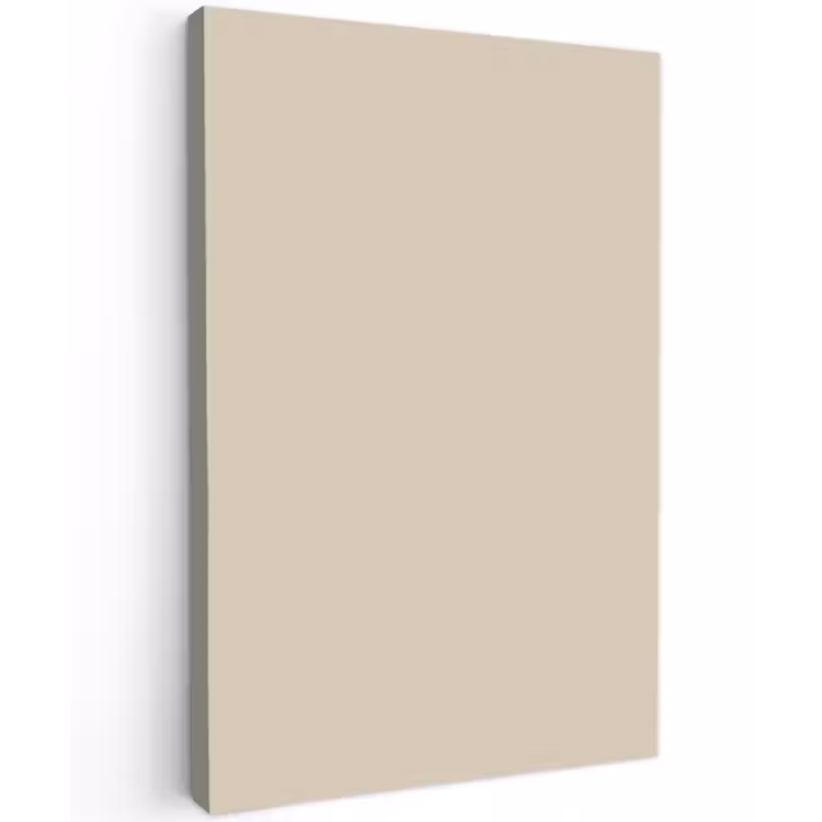Baked - Biscuit - Nude Tuinposter op houten frame 2 cm dik klein 841 -3d