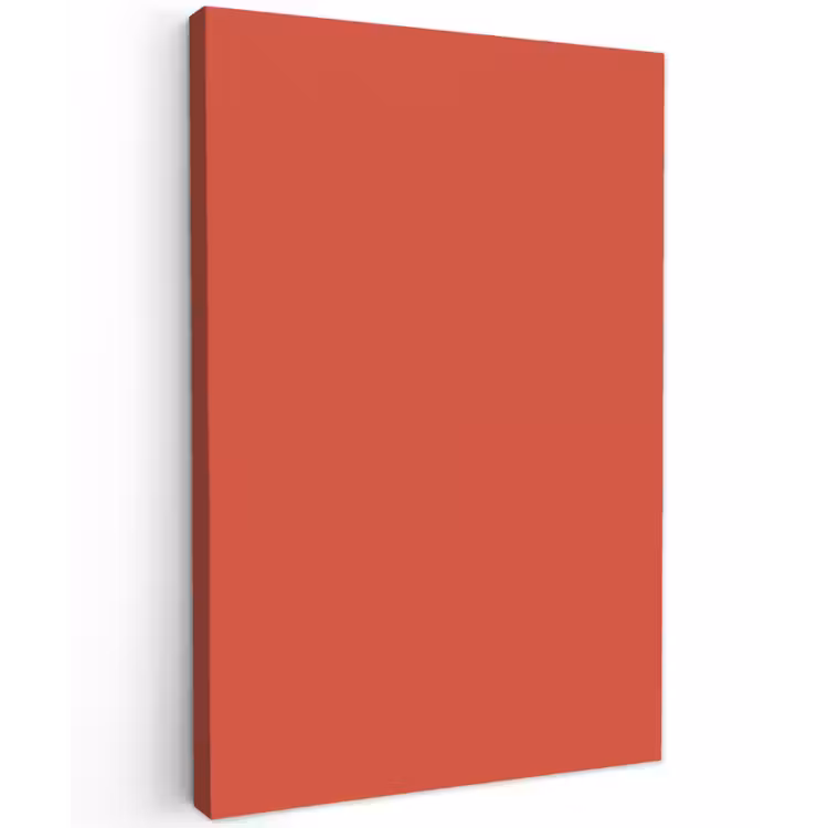 Brick - Red - Rood Tuinposter op houten frame 2 cm dik klein 841 -3d