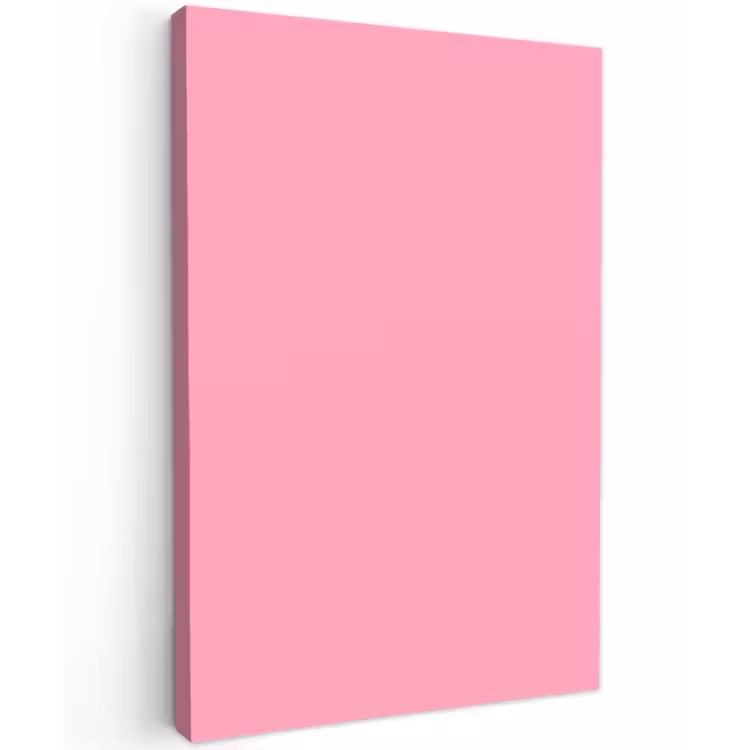Bubblegum - Pink - Roze Tuinposter op houten frame 2 cm dik klein 841 -3d