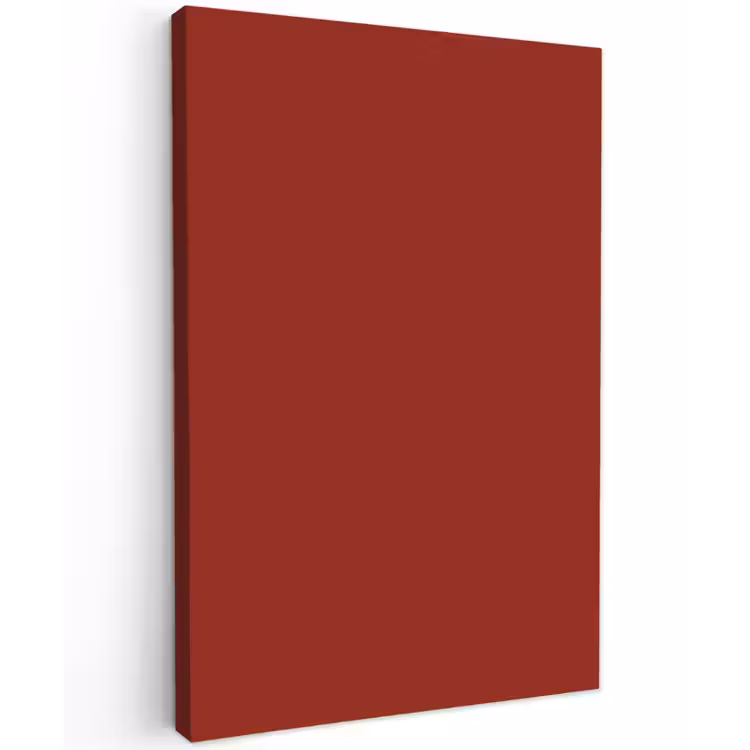 Burnt - Copper - Rood Tuinposter op houten frame 2 cm dik klein 841 -3d