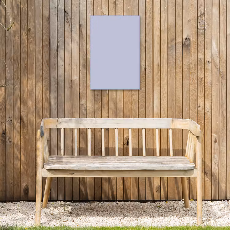 Chalky - Lavender - Paars Tuinposter op houten frame 2 cm dik klein 841 -sfeer4