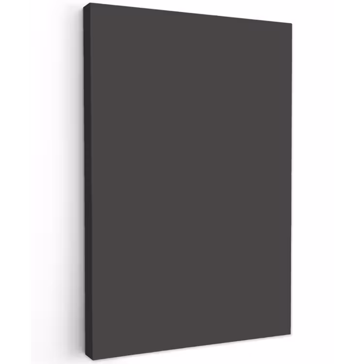 Charcoal - Grijs- Grey Tuinposter op houten frame 2 cm dik klein 841 -3d