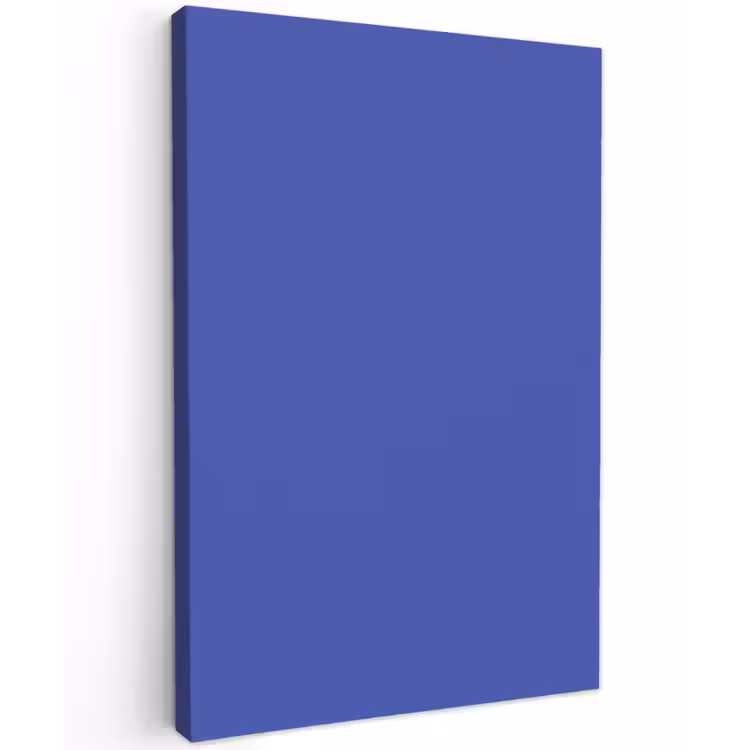 Chinese - Blue - Blauw Tuinposter op houten frame 2 cm dik klein 841 -3d