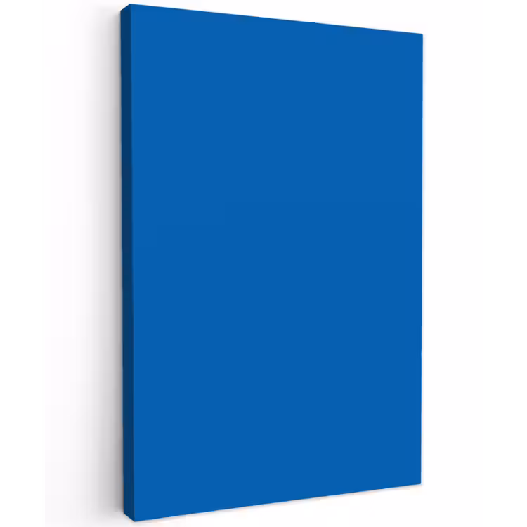 Classic - Azure - Blauw Tuinposter op houten frame 2 cm dik klein 841 -3d