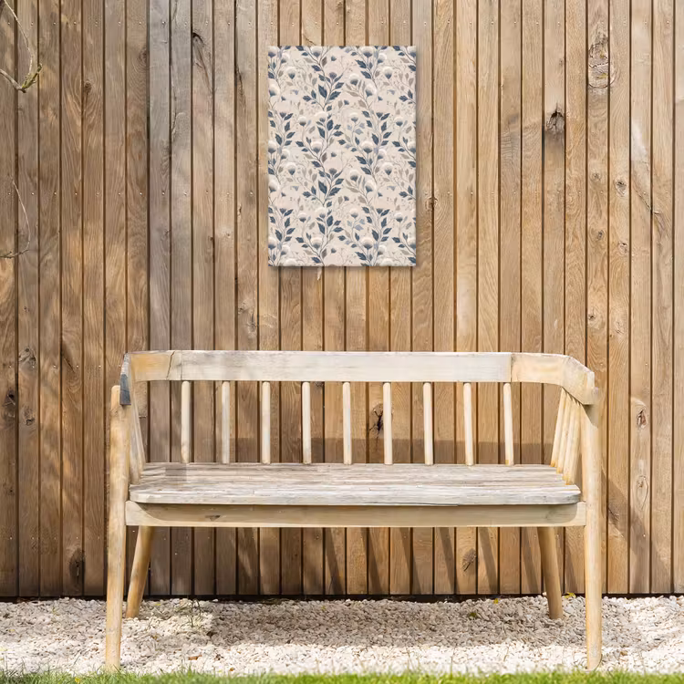 Klassiek - Botanisch - Kleurrijk Tuinposter op houten frame 2 cm dik klein 841 -sfeer4