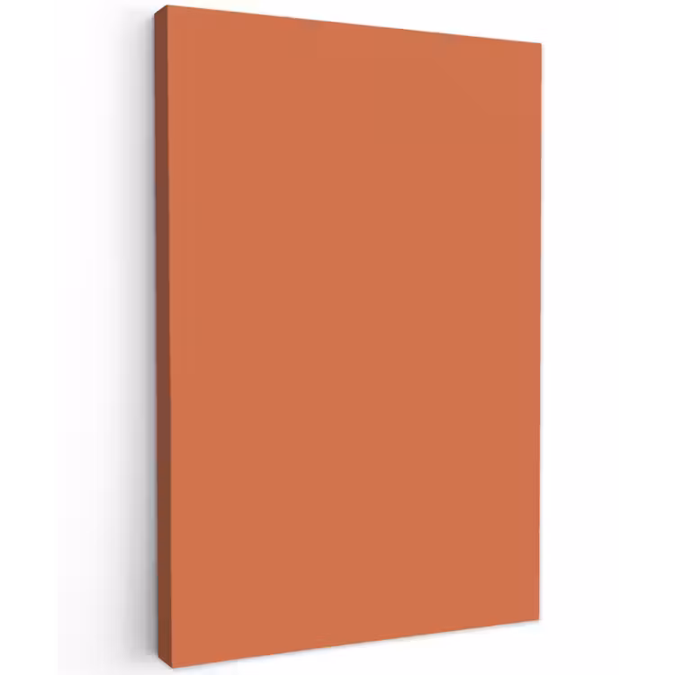 Classic - Terracotta - Oranje Tuinposter op houten frame 2 cm dik klein 841 -3d