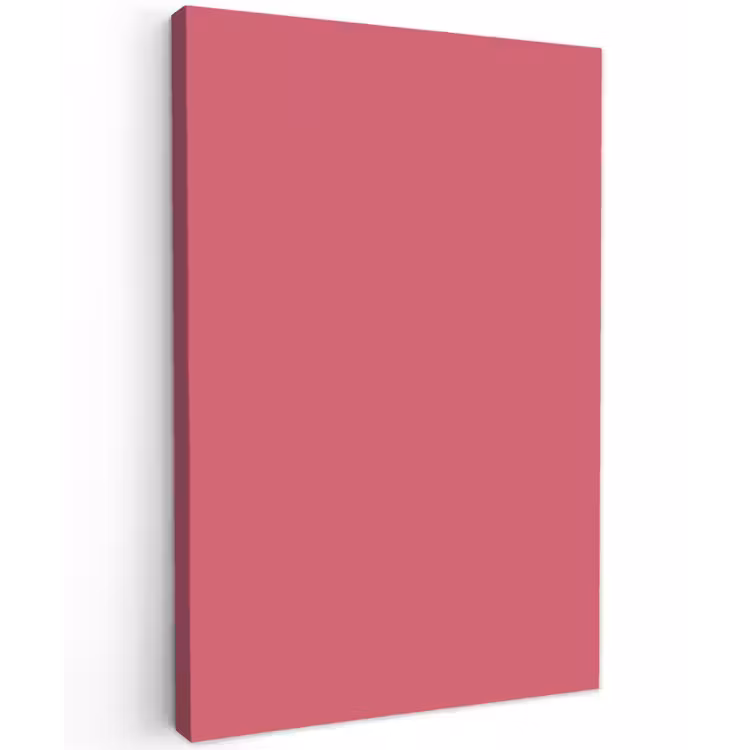 Crimson - Rose - Roze Tuinposter op houten frame 2 cm dik klein 841 -3d