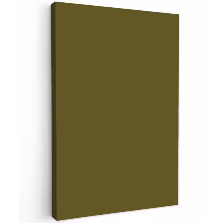 Dark - Olive - Groen Tuinposter op houten frame 2 cm dik klein 841 -3d