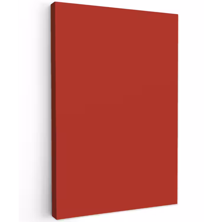 Deep - Crimson - Rood Tuinposter op houten frame 2 cm dik klein 841 -3d