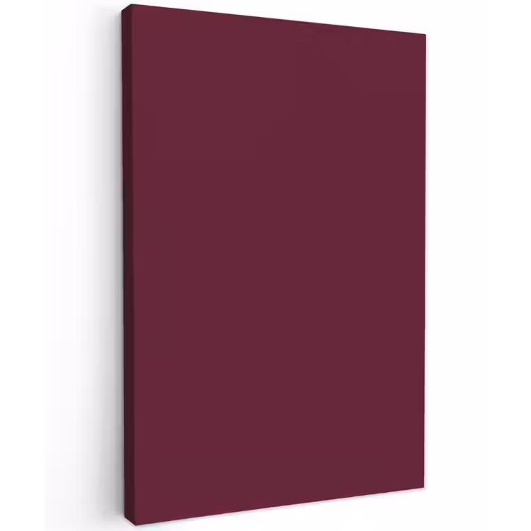 Deep - Plum - Paars Tuinposter op houten frame 2 cm dik klein 841 -3d