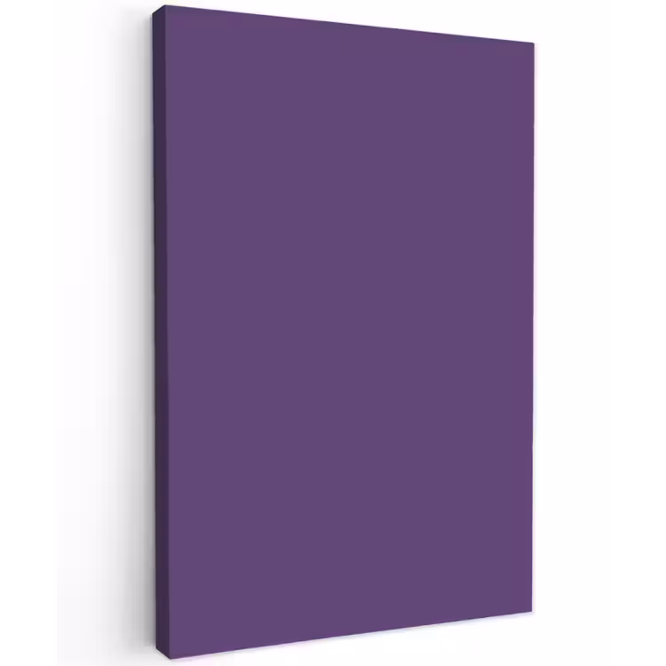 Deep - Plum - Paars Tuinposter op houten frame 2 cm dik klein 841 -3d