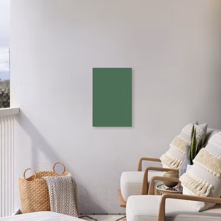 Deep - Sagewood - Groen Tuinposter op houten frame 2 cm dik klein 841 -sfeer1