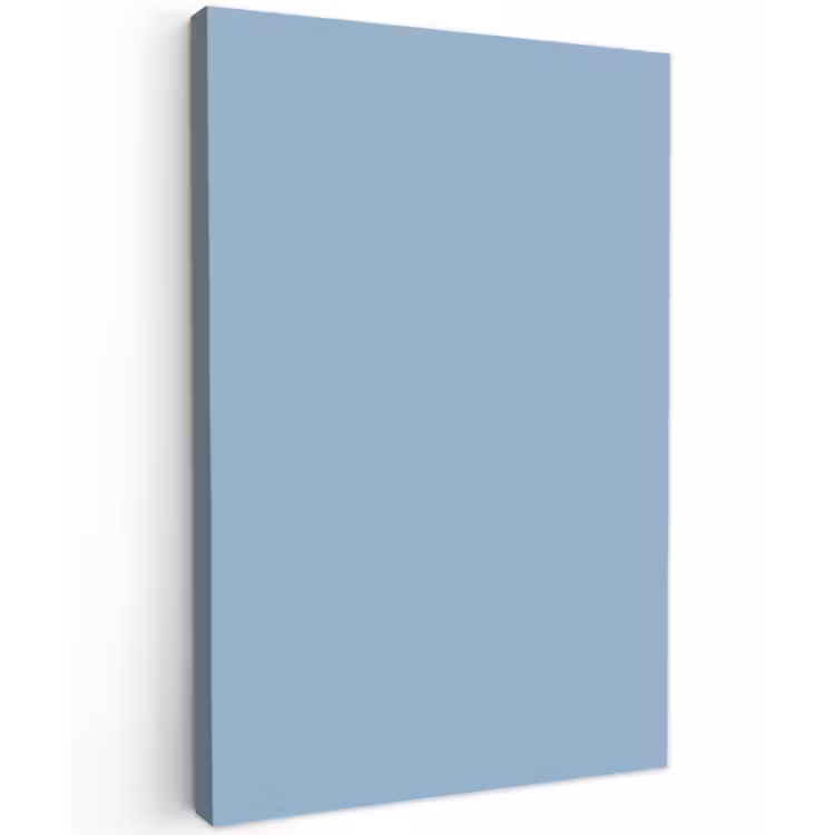Dusty - Denim - Blauw Tuinposter op houten frame 2 cm dik klein 841 -3d