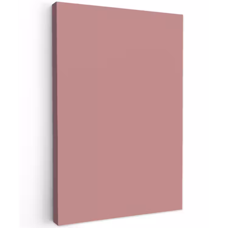Dusty - Rose - Roze Tuinposter op houten frame 2 cm dik klein 841 -3d