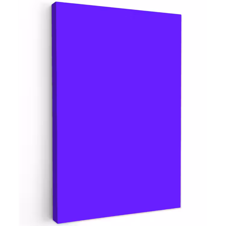 Electric - Indigo - Paars Tuinposter op houten frame 2 cm dik klein 841 -3d