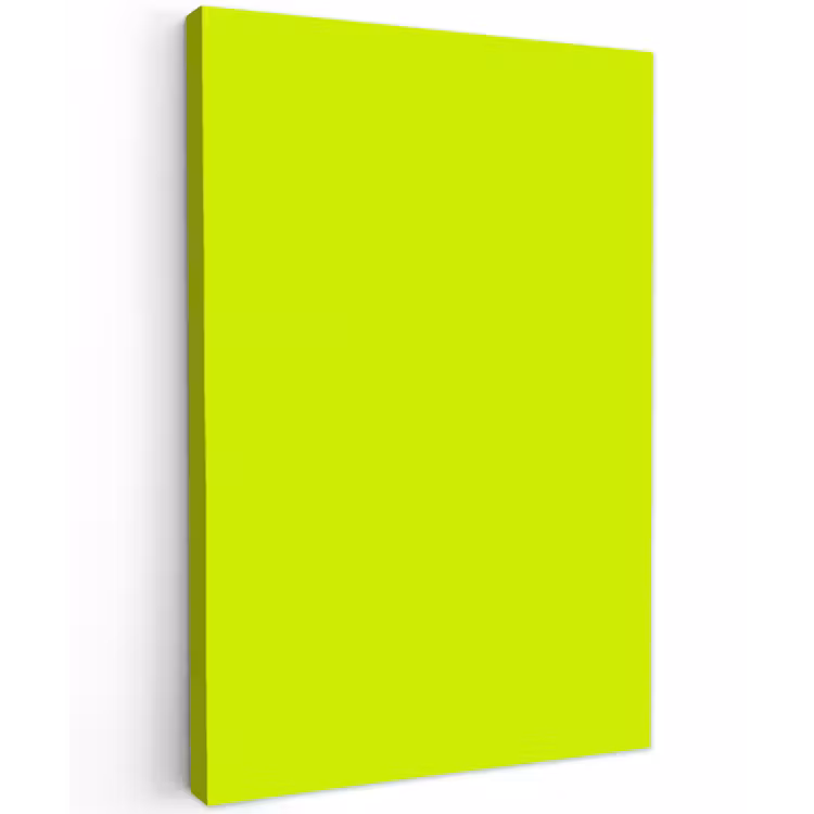 Electric - Lemon - Geel Tuinposter op houten frame 2 cm dik klein 841 -3d