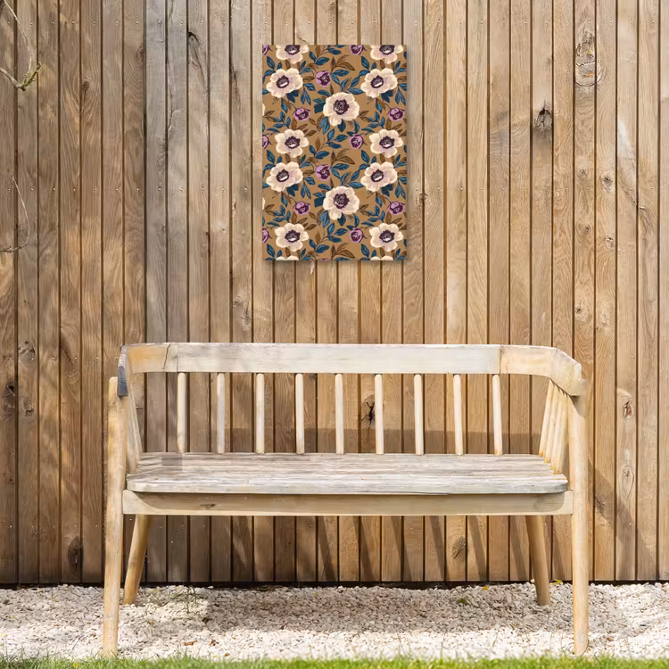 Floraal - Stilleven - Kleurrijk Tuinposter op houten frame 2 cm dik klein 841 -sfeer4