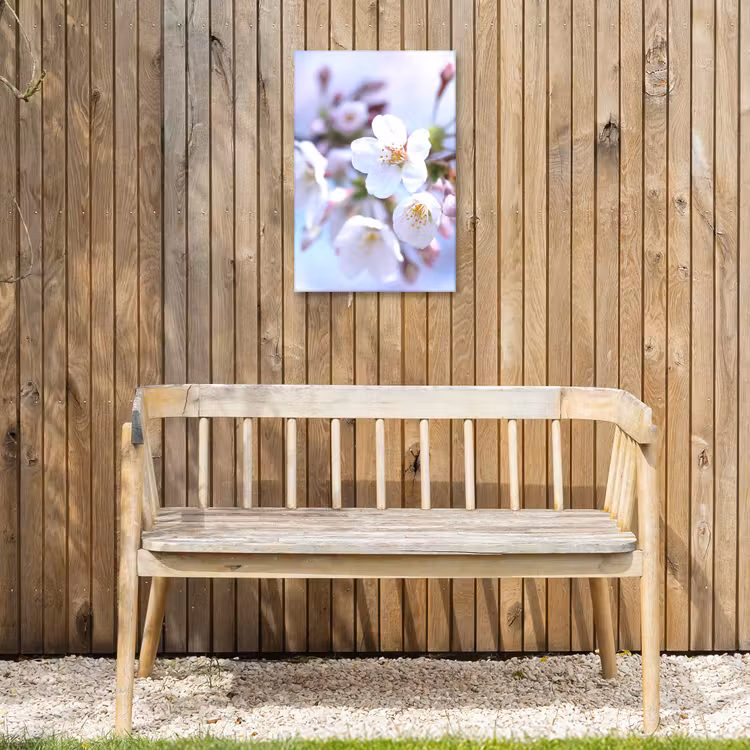 Bloemen - Sakura - Tak - Bloesem takken Tuinposter op houten frame 2 cm dik klein -sfeer4