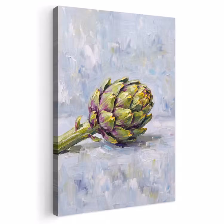 Outdoor Canvas Print - Food - Artichoke - Modern - Eten - Artisjok - Modern Tuinposter op houten frame 2 cm dik klein