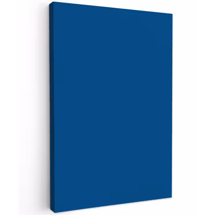 Free - Groove - Blauw Tuinposter op houten frame 2 cm dik klein 841 -3d