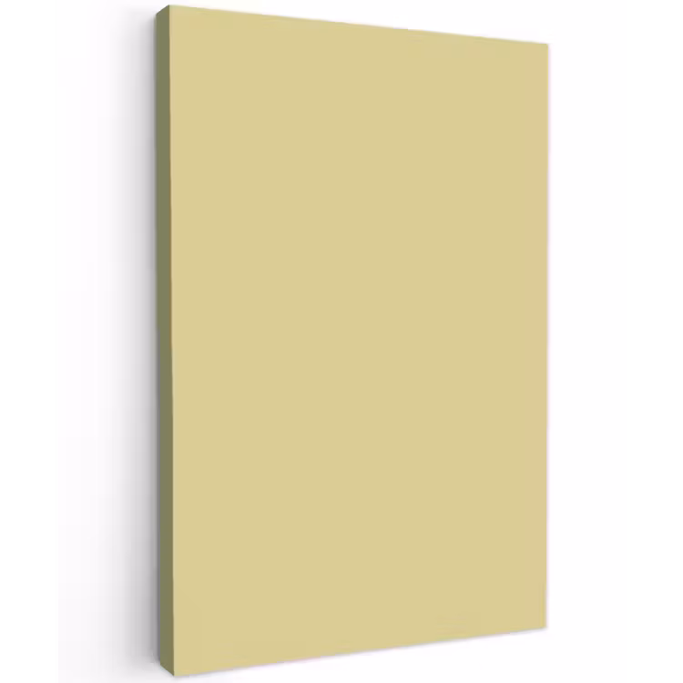 Golden - Clover - Geel Tuinposter op houten frame 2 cm dik klein 841 -3d