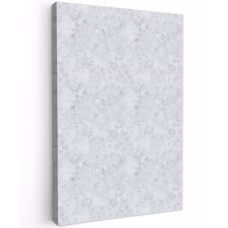 Grijs - Terrazzo-effect - Beton Tuinposter op houten frame 2 cm dik klein 841 -3d