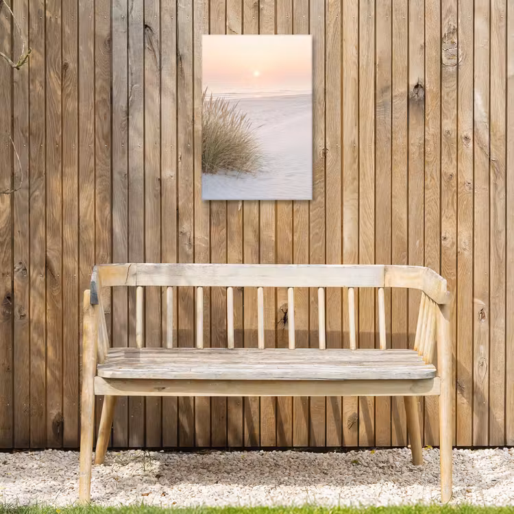Horizon - Duinlandschap - Zand Tuinposter op houten frame 2 cm dik klein -sfeer4