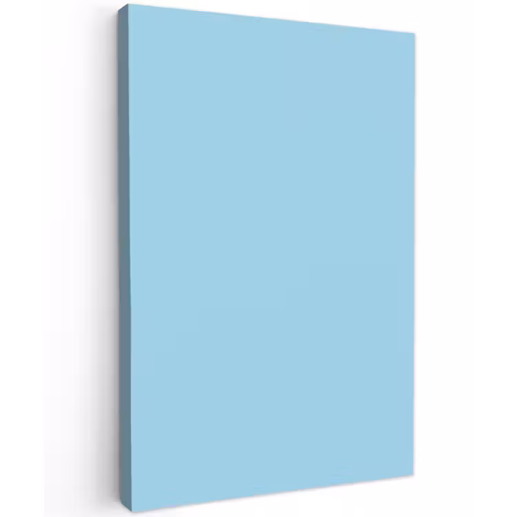 Ice - Blue - Blauw Tuinposter op houten frame 2 cm dik klein 841 -3d