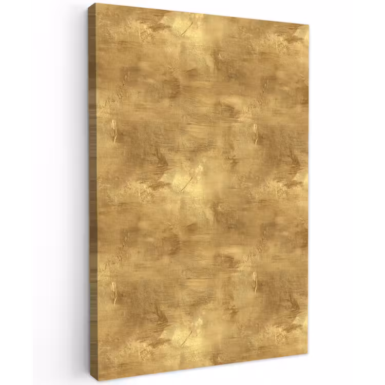 Industrieel - Textuur - Goud Tuinposter op houten frame 2 cm dik klein 841 -3d