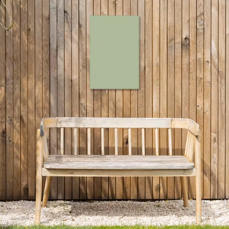 Spring - Sprint - Groen Tuinposter op houten frame 2 cm dik klein 841 -sfeer4