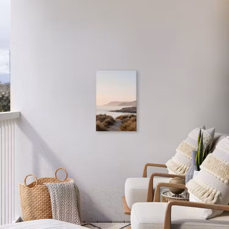 Landschap - Kust - Duinen Tuinposter op houten frame 2 cm dik klein -sfeer1