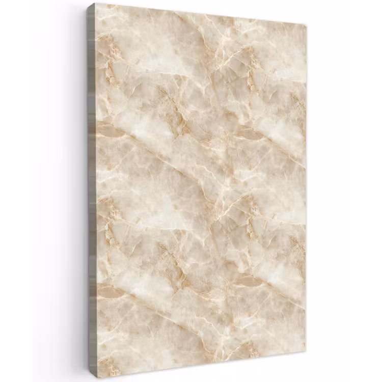 Lichtbeige - Onyx - Subtiel Tuinposter op houten frame 2 cm dik klein 841 -3d