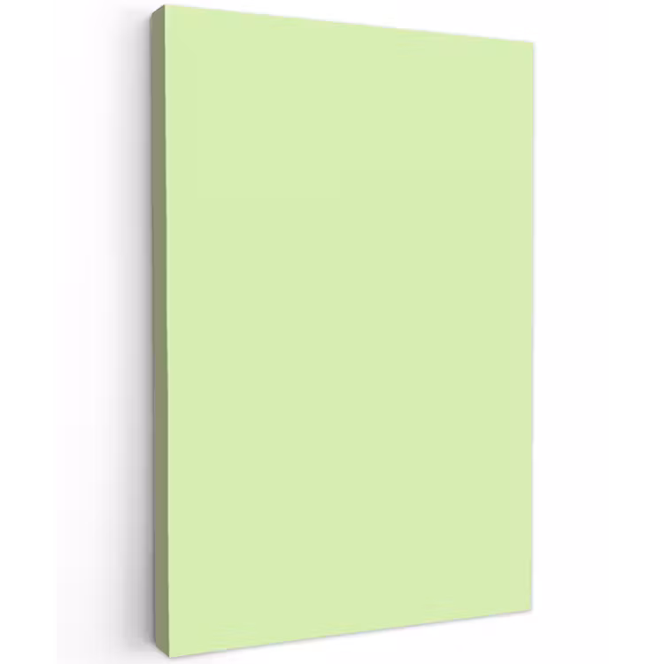 Light - Lime - Groen Tuinposter op houten frame 2 cm dik klein 841 -3d