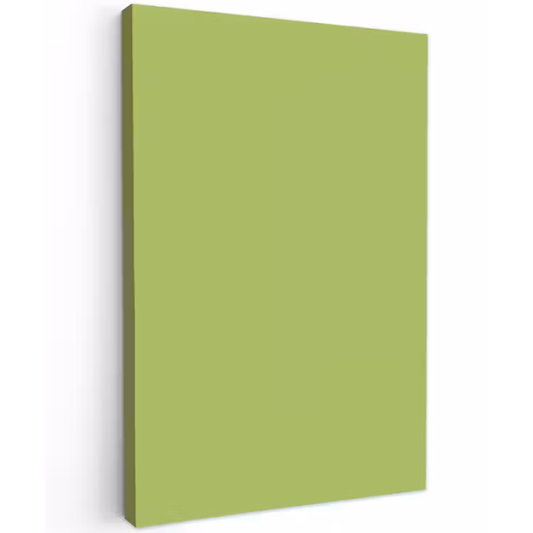 Lime - Glow - Groen Tuinposter op houten frame 2 cm dik klein 841 -3d