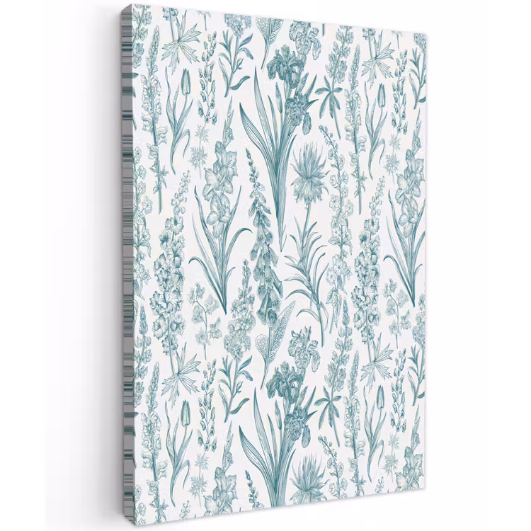 Lovely - Garden - Emerald Tuinposter op houten frame 2 cm dik klein 841 -3d