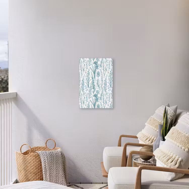 Lovely - Garden - Emerald Tuinposter op houten frame 2 cm dik klein 841 -sfeer1
