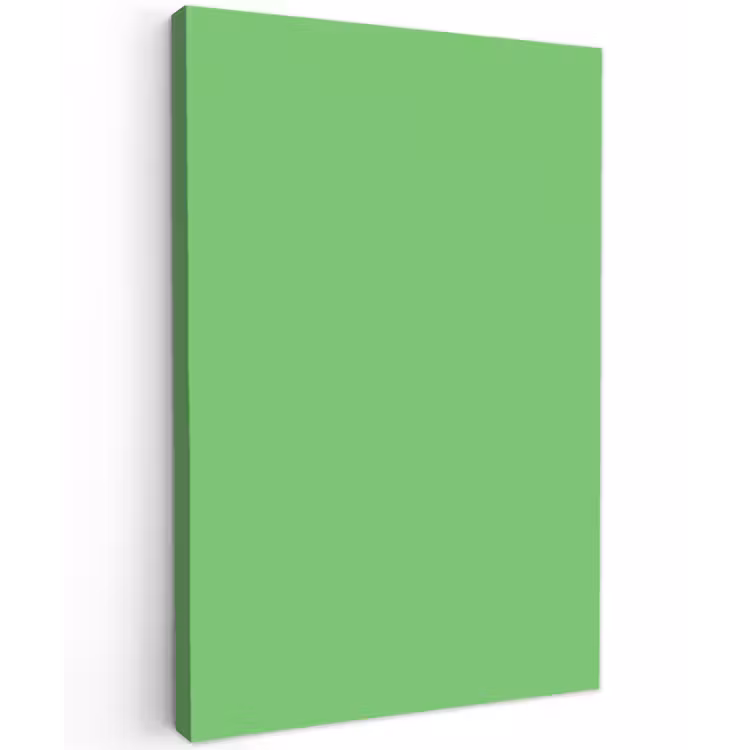 Meadow - Green - Groen Tuinposter op houten frame 2 cm dik klein 841 -3d