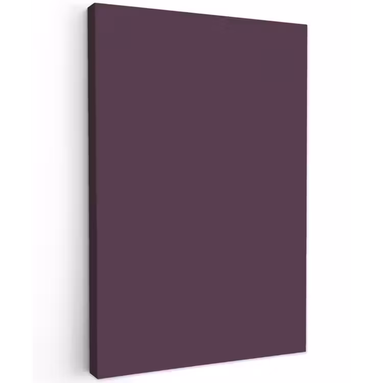 Midnight - Plum - Paars Tuinposter op houten frame 2 cm dik klein 841 -3d