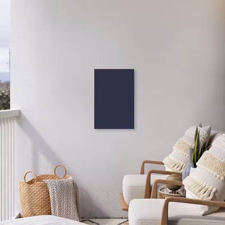 Midnight - Swing - Blauw Tuinposter op houten frame 2 cm dik klein 841 -sfeer1