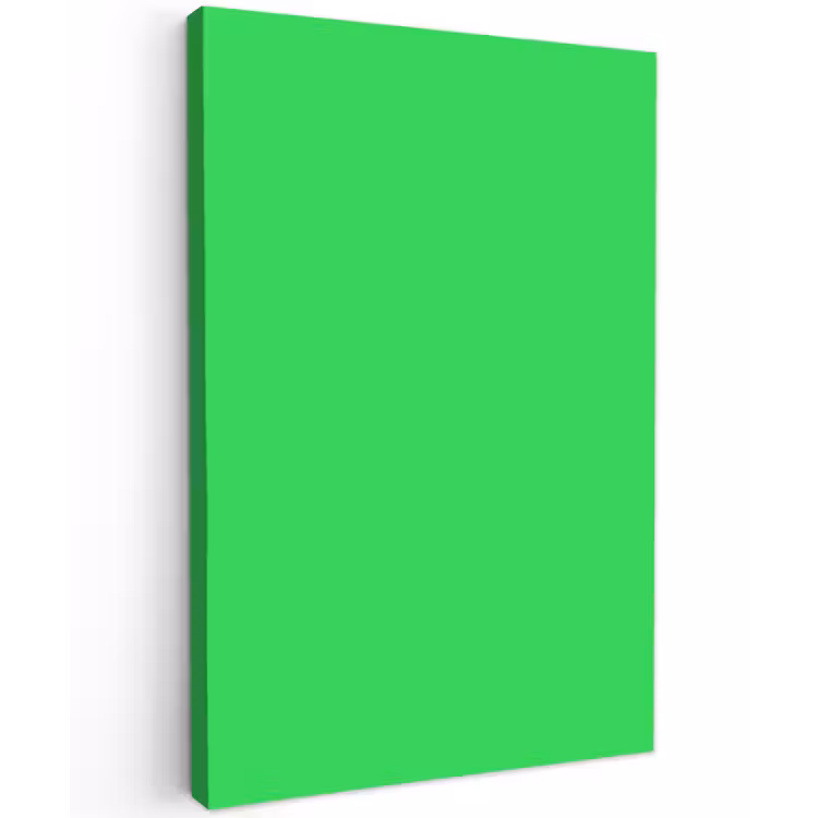 Mint - Green - Groen Tuinposter op houten frame 2 cm dik klein 841 -3d