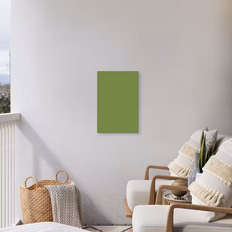 Moss - Green - Groen Tuinposter op houten frame 2 cm dik klein 841 -sfeer1