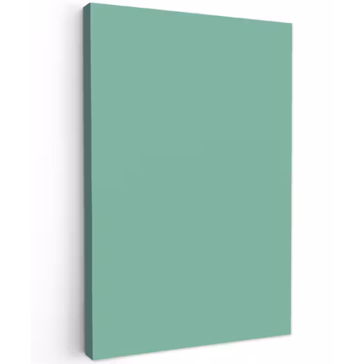 Ocean - Jade - Groen Tuinposter op houten frame 2 cm dik klein 841 -3d