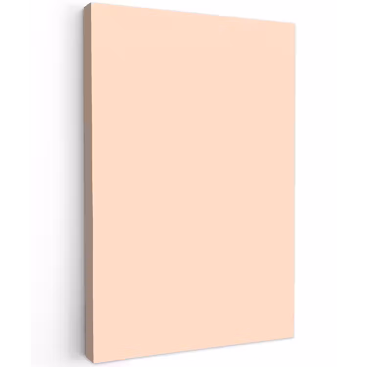 Pale - Peach - Nude Tuinposter op houten frame 2 cm dik klein 841 -3d