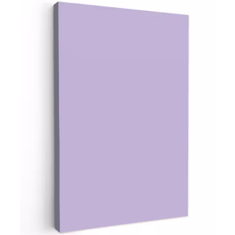 Pastel - Lilac - Paars Tuinposter op houten frame 2 cm dik klein 841 -3d