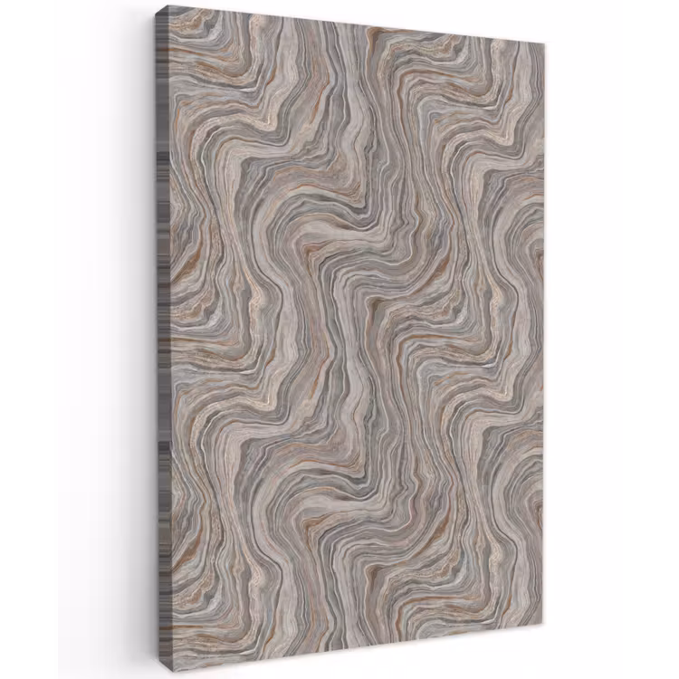 Patroon - Textuur - Grijs Tuinposter op houten frame 2 cm dik klein 841 -3d