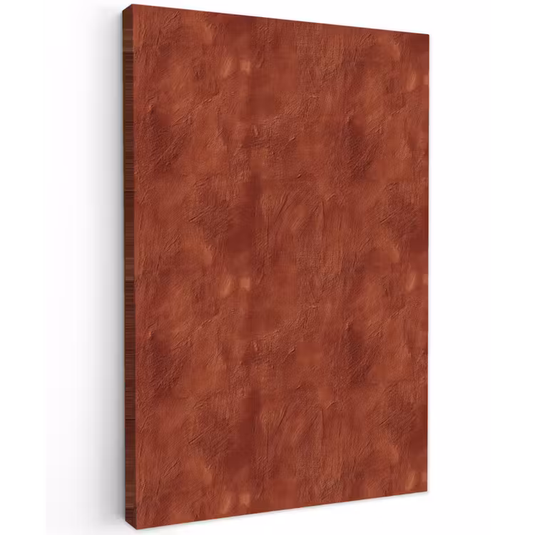 Stucwerk - Textuur - Terracotta Tuinposter op houten frame 2 cm dik klein 841 -3d