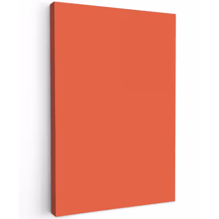 Rustic - Clay - Oranje Tuinposter op houten frame 2 cm dik klein 841 -3d